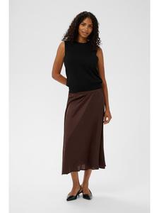 Kaffe Юбка А-образного кроя KAamara в шоколадно-коричневом цвете