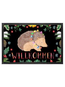 Коврик для ног Mr. & Mrs. Panda, черный