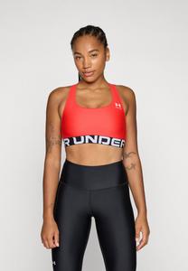 Бюстгальтер Under Armour HeatGear Mid Branded, Racer Red/White/Red