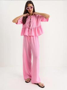 Брючный костюм Bianco Lucci, розовый