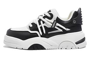 Кроссовки CAMEL Skateboarding Shoes Women's Low-top Beige/Black, бежевый/черный