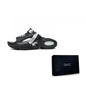 MESUCA Летние реверсивные сланцы для треккинга по реке пляжные унисекс в коробке черно-белые, цвет Black White