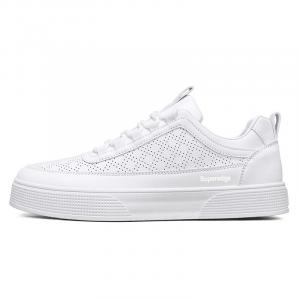 Мужские дышащие, нескользящие и износостойкие низкие кроссовки для скейтбординга SUPEREDGE, White