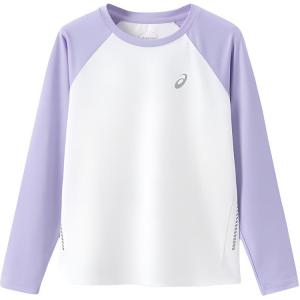 ASICS Футболка White/Purple для подростков