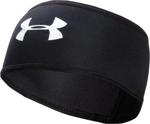 Under Armour футбольная повязка на голову, отводящая влагу, защищает от пота в глазах, Black