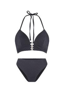 Комплект бикини с подкладкой треугольный Lingadore, черный