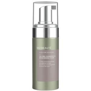 Очищающая пенка для лица cleansing & moisturizing foam M2 Beaute, объем 100 мл