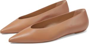Балетки Stuart Weitzman Lina Flat, желто-коричневый