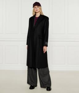 Пальто Hugo Meride с добавлением шерсти, черный