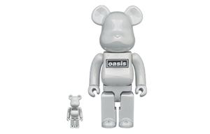 BE@RBRICK Oasis White Chrome