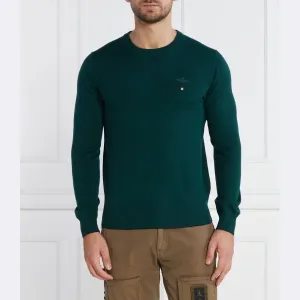 Обычный крой из шерсти Aeronautica Militare, зеленый