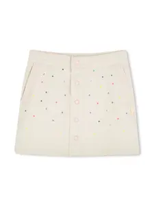 Юбка со стразами Billieblush, нейтральный