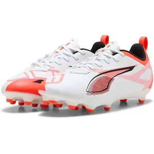 Футбольные бутсы Puma Ultra 5 Play FG/AG, белый