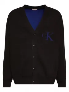 Кардиган с логотипом Calvin Klein Jeans, черный