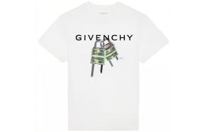 Футболка с замком Givenchy, белый