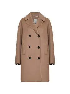 Двубортное пальто на шести пуговицах 'S Max Mara, бежевый