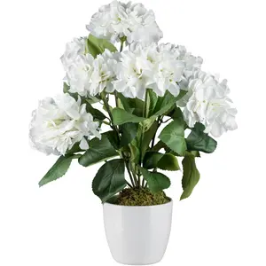 Креатив зеленый искусственный цветок «куст гортензии» Creativ Green