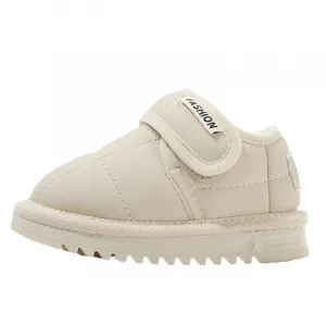 Нескользящие теплые детские туфли для младенцев и малышей MAIBUXIONG, бежевый