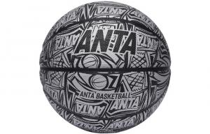 ANTA Резиновый баскетбольный мяч black white тренировочный unisex
