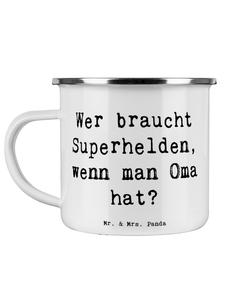 Кружка с надписью Бабушка-герой на белом фоне Mr. & Mrs. Panda