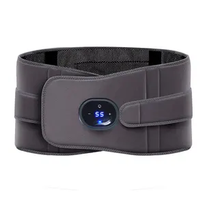 Пояс-массажер для защиты здоровья, электрический согревающий пояс для поясницы, высокочастотная вибрация hy01 5 AUX, Graphene Heating + Wormwood Hot Compress + Temperature Control + Timing