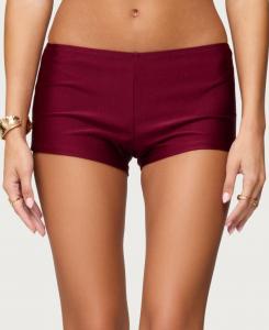 Женские микрошорты Mckenzie Edikted, Burgundy