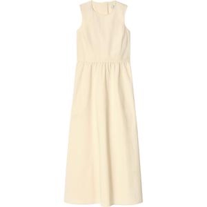 Женское платье без рукавов кремово-желтое COS, кремовый желтый