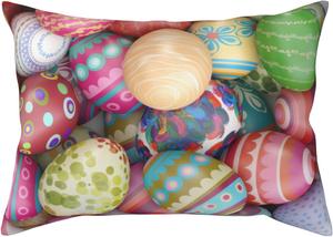 Pevtufa Чехлы на подушки с принтом пасхальных яиц Easter Eggs