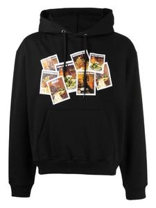Худи с графичным принтом Sky High Farm, черный