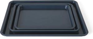Calphalon Legacy противень для выпечки без ПФА 3 предмета 46 см, 38 см и 33 см - темно-синий