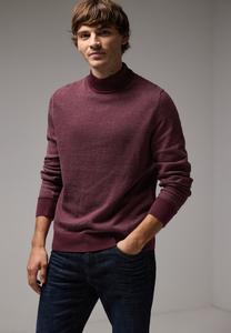 Джемпер IN TWO TONE OPTIK Street One MEN, красный