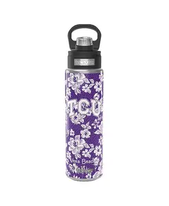 Стакан X Tervis TCU Horned Frogs, 24 унции, бутылка с широким горлом и роскошной крышкой Vera Bradley, purple