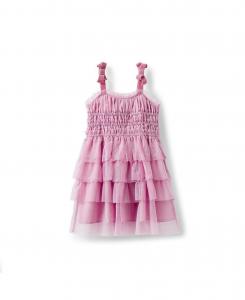 Детское платье Марни (маленькая/большая девочка) COTTON ON, Chaulky mauve