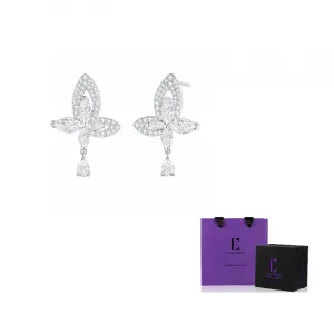 DESIGN CIRCLES Серьги из серебра 925 пробы для женщин