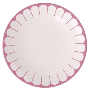 Тарелка Villeroy & Boch Fleur Couleur, 26,6 см, розовый