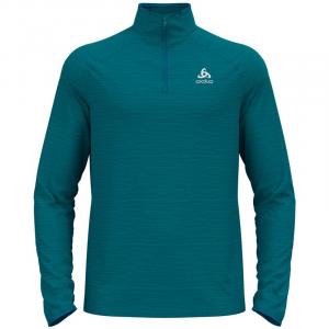 Средний слой 1/2 молния миллениум эл Odlo, синий