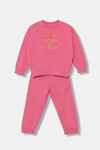 Детский спортивный костюм Adidas Originals, розовый