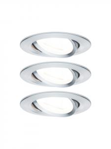 Встраиваемый светодиодный светильник Nova, базовый комплект, поворотный Paulmann