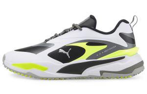 PUMA Гольф серия Gs-Fast устойчивые к истиранию низкие гольф туфли мужские белый серый желтый