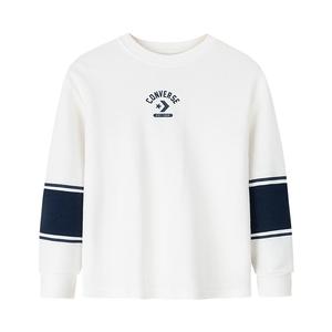 Converse Футболка классический стиль white подростки