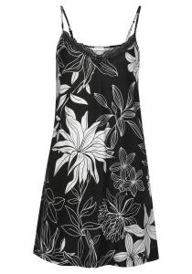 LASCANA Пеньюар в черном цвете