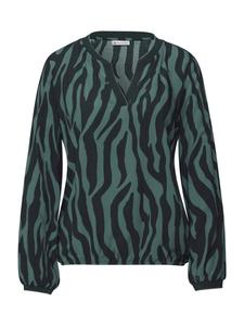 Блуза STREET ONE, нефритовый/темно-зеленый