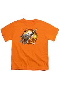 Футболка с коротким рукавом для детей "Batman All Treats" Gildan, оранжевый