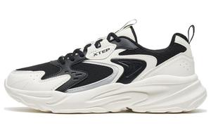 XTEP Низкие повседневные кроссовки мужские черно-белые - Black, Sail White, цвет Black, Sail White