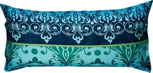 Наволочка синяя 40x80 см Erwin Müller