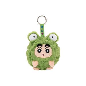 Коллекция расслабляющих бобов, плюшевые куклы в костюмах животных подвеска высотой 8см Crayon Shinchan