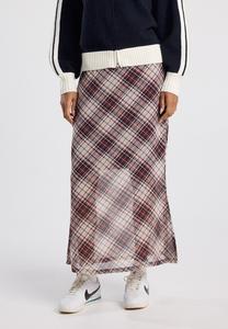 Юбка America Today Maxi skirt, Beige Light Red Blue/Beige