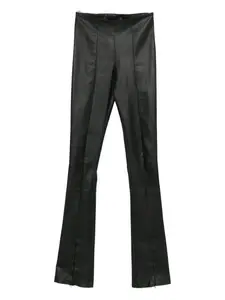 Кожаные брюки Salvatore Santoro, черный