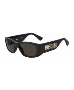 Черные солнцезащитные очки mos145/s стиль 807/ir Moschino, черный