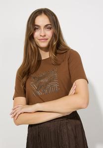 Футболка More & More KURZARM, Sweet Toffee/Brown